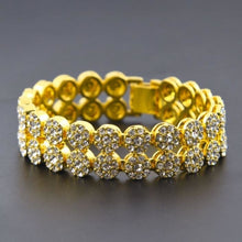 Load image into Gallery viewer, 970831 - BUD 2 Row Flower Bracelet
