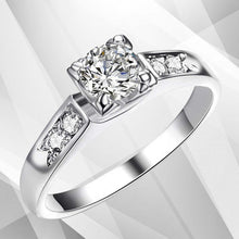 Load image into Gallery viewer, 1.80Ct Princess-Cut Diamond Solitaire Girls Engagement Ring 18Ct White
