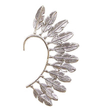 Load image into Gallery viewer, Festival Boho Feather Earcuff
