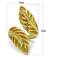 Load image into Gallery viewer, TK1849 IP Gold Stainless Steel Ring
