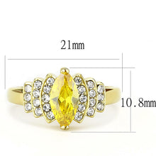 Load image into Gallery viewer, TK3239 IP Gold Stainless Steel Ring
