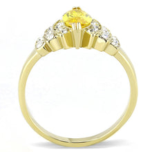 Load image into Gallery viewer, TK3239 IP Gold Stainless Steel Ring
