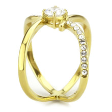 Load image into Gallery viewer, TK3709 IP Gold Stainless Steel Ring
