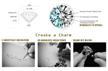 Load image into Gallery viewer, Modem Angel Geometry Flower 4pcs African Cubic Zircon CZ Jewelry set
