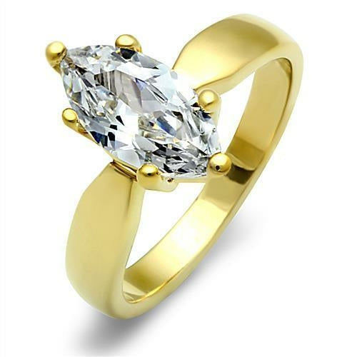 TK1673 IP Gold Stainless Steel Ring