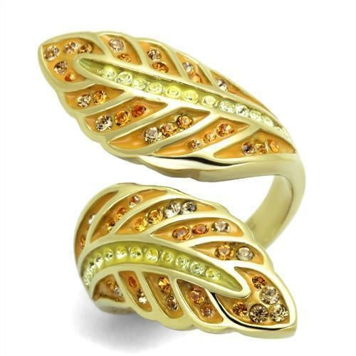 TK1849 IP Gold Stainless Steel Ring