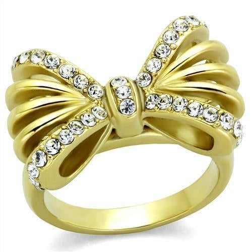 TK2128 IP Gold Stainless Steel Ring