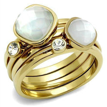 Load image into Gallery viewer, TK2975 IP Gold Stainless Steel Ring
